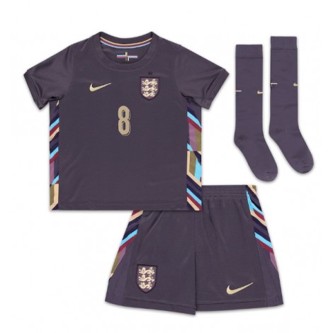 Engeland Alexander-Arnold #8 Uit tenue Kids EK 2024 Korte Mouw (+ Korte broeken)