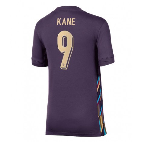 Engeland Harry Kane #9 Uit tenue Dames EK 2024 Korte Mouw Engeland Harry Kane #9 Uit tenue Dames EK 2024 Korte Mouw