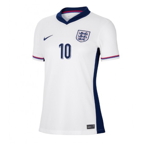 Engeland Jude Bellingham #10 Thuis tenue Dames EK 2024 Korte Mouw Engeland Jude Bellingham #10 Thuis tenue Dames EK 2024 Korte Mouw