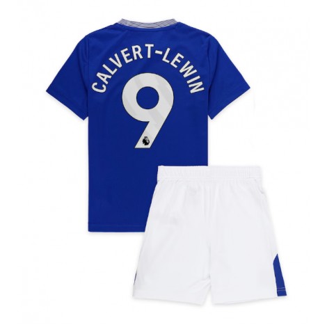 Everton Dominic Calvert-Lewin #9 Thuis tenue Kids 2024-25 Korte Mouw (+ Korte broeken)
