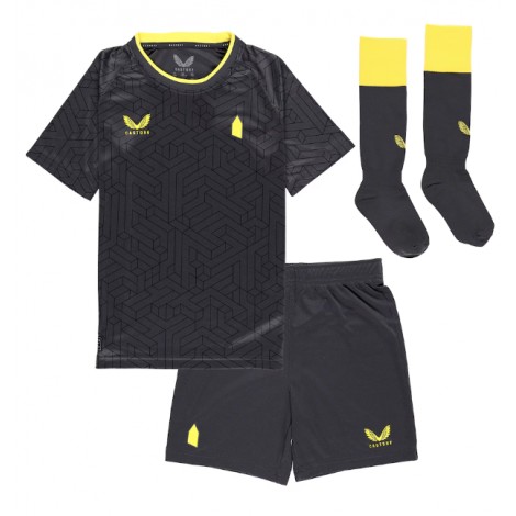Everton Dominic Calvert-Lewin #9 Uit tenue Kids 2024-25 Korte Mouw (+ Korte broeken)