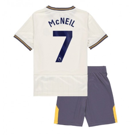 Everton Dwight McNeil #7 Derde tenue Kids 2024-25 Korte Mouw (+ Korte broeken)