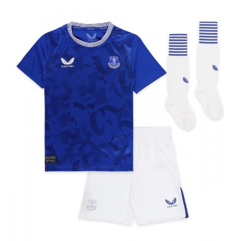 Everton Dwight McNeil #7 Thuis tenue Kids 2024-25 Korte Mouw (+ Korte broeken)