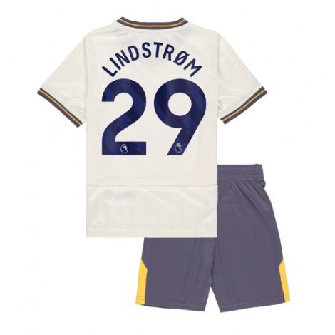 Everton Jesper Lindstrom #29 Derde tenue Kids 2024-25 Korte Mouw (+ Korte broeken)