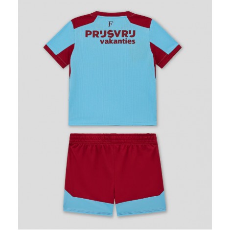 Feyenoord Derde tenue Kids 2025-26 Korte Mouw (+ Korte broeken)