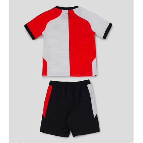 Feyenoord Thuis tenue Kids 2024-25 Korte Mouw (+ Korte broeken)