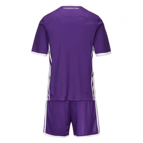 Fiorentina Thuis tenue Kids 2025-26 Korte Mouw (+ Korte broeken)