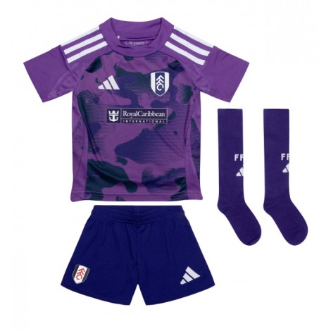 Fulham Adama Traore #11 Derde tenue Kids 2024-25 Korte Mouw (+ Korte broeken)
