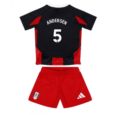 Fulham Emile Smith Rowe #32 Uit tenue Kids 2024-25 Korte Mouw (+ Korte broeken)