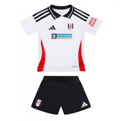 Fulham Thuis tenue Kids 2024-25 Korte Mouw (+ Korte broeken)