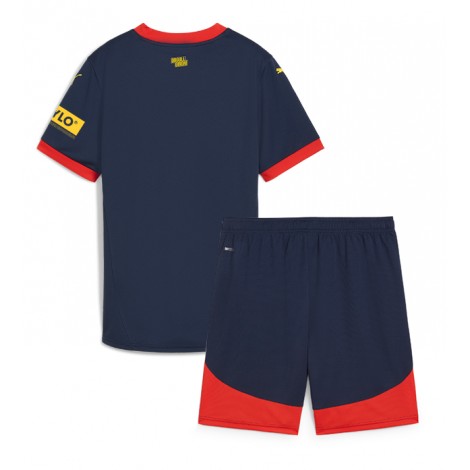 Girona Uit tenue Kids 2024-25 Korte Mouw (+ Korte broeken)