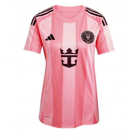 Inter Miami Lionel Messi #10 Thuis tenue Dames 2025-26 Korte Mouw Inter Miami Lionel Messi #10 Thuis tenue Dames 2025-26 Korte Mouw