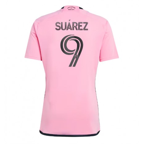 Inter Miami Luis Suarez #9 Thuis tenue 2024-25 Korte Mouw Inter Miami Luis Suarez #9 Thuis tenue 2024-25 Korte Mouw
