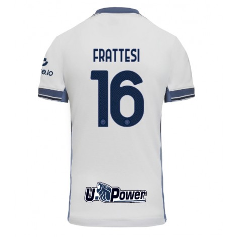 Inter Milan Davide Frattesi #16 Uit tenue 2024-25 Korte Mouw Inter Milan Davide Frattesi #16 Uit tenue 2024-25 Korte Mouw