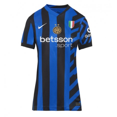 Inter Milan Hakan Calhanoglu #20 Thuis tenue Dames 2024-25 Korte Mouw Inter Milan Hakan Calhanoglu #20 Thuis tenue Dames 2024-25 Korte Mouw