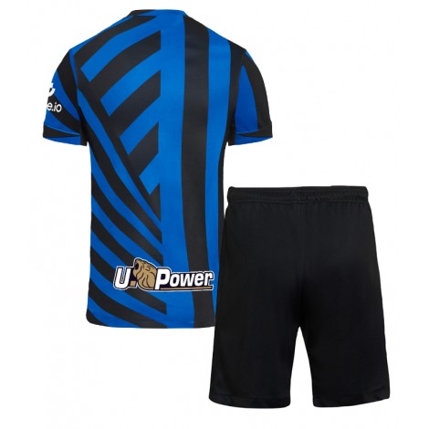 Inter Milan Thuis tenue Kids 2024-25 Korte Mouw (+ Korte broeken)