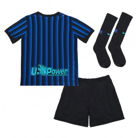 Inter Milan Thuis tenue Kids 2025-26 Korte Mouw (+ Korte broeken)