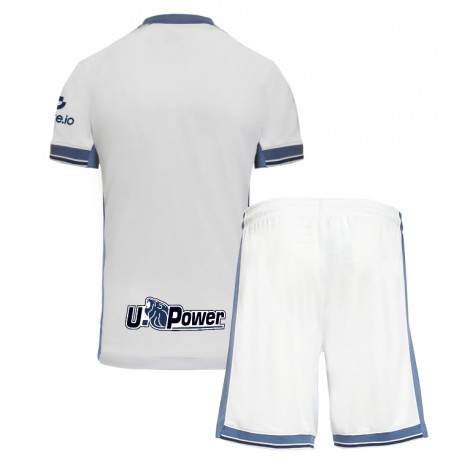 Inter Milan Uit tenue Kids 2024-25 Korte Mouw (+ Korte broeken)