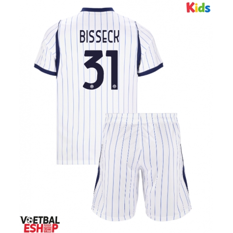 Inter Milan Yann Bisseck #31 Uit tenue Kids 2026-27 Korte Mouw (+ Korte broeken)