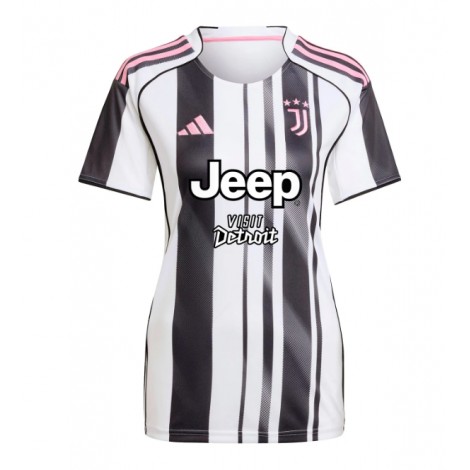 Juventus Andrea Cambiaso #27 Thuis tenue Dames 2025-26 Korte Mouw Juventus Andrea Cambiaso #27 Thuis tenue Dames 2025-26 Korte Mouw