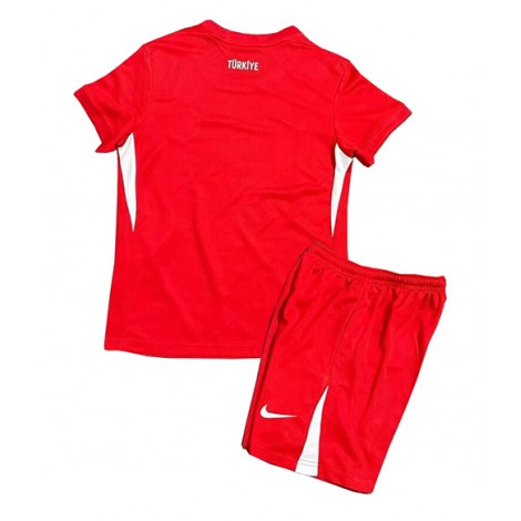 Kalkoen Uit tenue Kids EK 2024 Korte Mouw (+ Korte broeken)