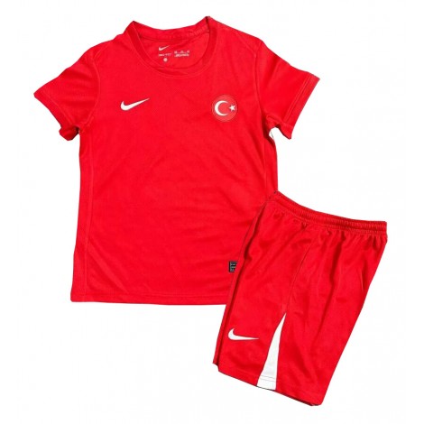 Kalkoen Uit tenue Kids EK 2024 Korte Mouw (+ Korte broeken)