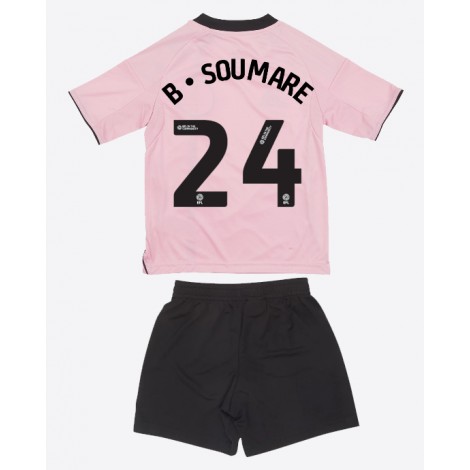 Leicester City Boubakary Soumare #24 Derde tenue Kids 2025-26 Korte Mouw (+ Korte broeken)