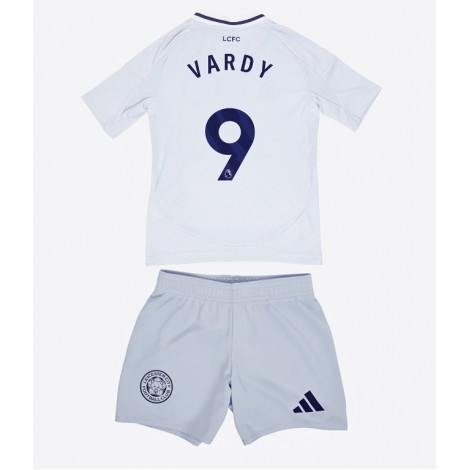 Leicester City Jamie Vardy #9 Derde tenue Kids 2024-25 Korte Mouw (+ Korte broeken)