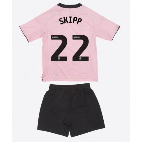 Leicester City Oliver Skipp #22 Derde tenue Kids 2025-26 Korte Mouw (+ Korte broeken)