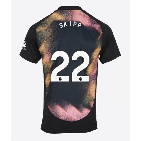 Leicester City Oliver Skipp #22 Uit tenue 2024-25 Korte Mouw Leicester City Oliver Skipp #22 Uit tenue 2024-25 Korte Mouw