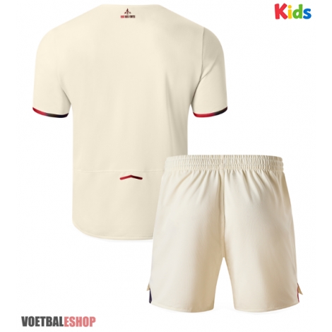 Lille OSC Uit tenue Kids 2025-26 Korte Mouw (+ Korte broeken)