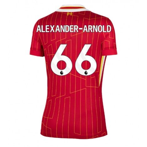 Liverpool Alexander-Arnold #66 Thuis tenue Dames 2024-25 Korte Mouw Liverpool Alexander-Arnold #66 Thuis tenue Dames 2024-25 Korte Mouw