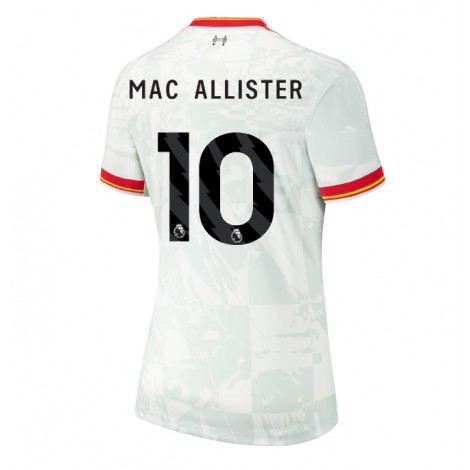 Liverpool Alexis Mac Allister #10 Derde tenue Dames 2024-25 Korte Mouw