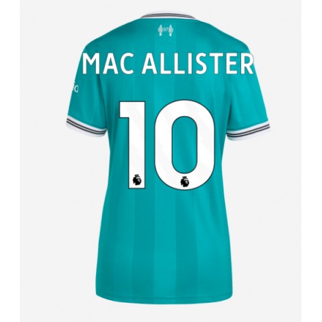 Liverpool Alexis Mac Allister #10 Derde tenue Dames 2025-26 Korte Mouw