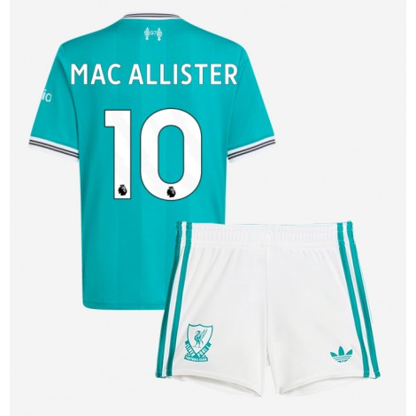 Liverpool Alexis Mac Allister #10 Derde tenue Kids 2025-26 Korte Mouw (+ Korte broeken)