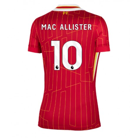 Liverpool Alexis Mac Allister #10 Thuis tenue Dames 2024-25 Korte Mouw