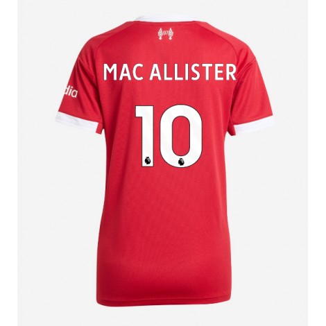Liverpool Alexis Mac Allister #10 Thuis tenue Dames 2025-26 Korte Mouw