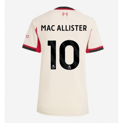 Liverpool Alexis Mac Allister #10 Uit tenue Dames 2025-26 Korte Mouw