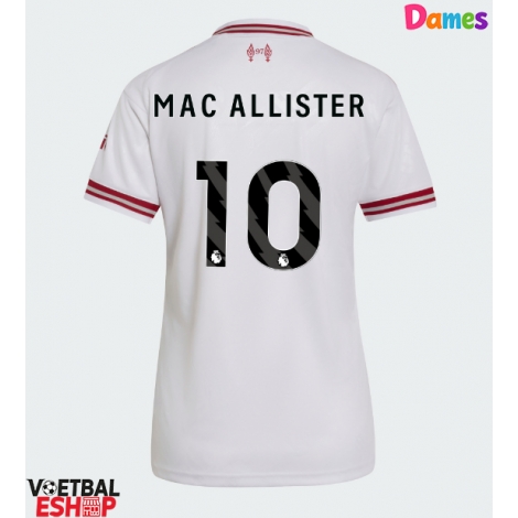 Liverpool Alexis Mac Allister #10 Uit tenue Dames 2026-27 Korte Mouw