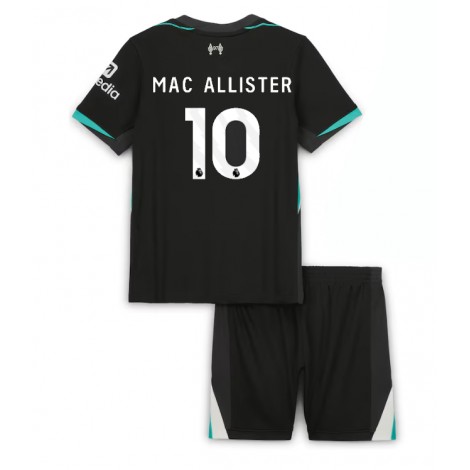 Liverpool Alexis Mac Allister #10 Uit tenue Kids 2024-25 Korte Mouw (+ Korte broeken)