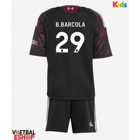 Liverpool Bradley Barcola #29 Derde tenue Kids 2026-27 Korte Mouw (+ Korte broeken)