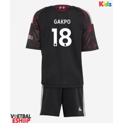 Liverpool Cody Gakpo #18 Derde tenue Kids 2026-27 Korte Mouw (+ Korte broeken)