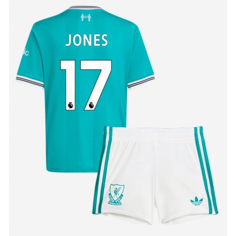 Liverpool Curtis Jones #17 Derde tenue Kids 2025-26 Korte Mouw (+ Korte broeken)
