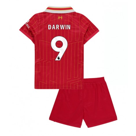 Liverpool Darwin Nunez #9 Thuis tenue Kids 2024-25 Korte Mouw (+ Korte broeken)