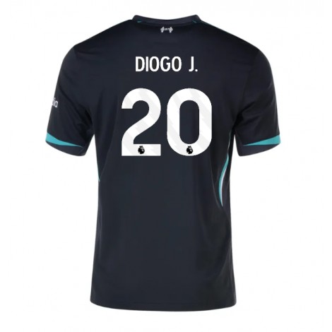 Liverpool Diogo Jota #20 Uit tenue 2024-25 Korte Mouw Liverpool Diogo Jota #20 Uit tenue 2024-25 Korte Mouw