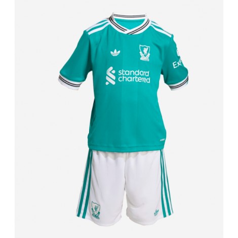 Liverpool Federico Chiesa #14 Derde tenue Kids 2025-26 Korte Mouw (+ Korte broeken)