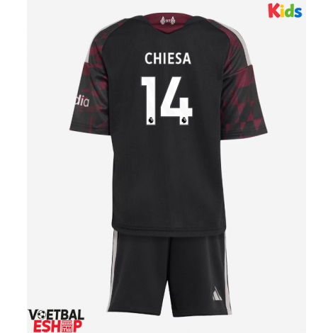 Liverpool Federico Chiesa #14 Derde tenue Kids 2026-27 Korte Mouw (+ Korte broeken)