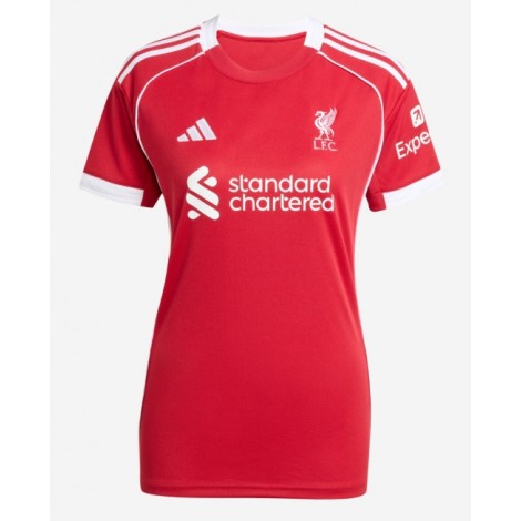 Liverpool Giovanni Leoni #15 Thuis tenue Dames 2025-26 Korte Mouw Liverpool Giovanni Leoni #15 Thuis tenue Dames 2025-26 Korte Mouw