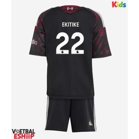 Liverpool Hugo Ekitike #22 Derde tenue Kids 2026-27 Korte Mouw (+ Korte broeken)