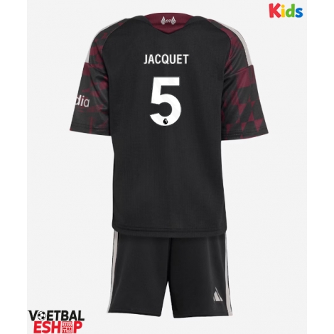 Liverpool Jeremy Jacquet #5 Derde tenue Kids 2026-27 Korte Mouw (+ Korte broeken)